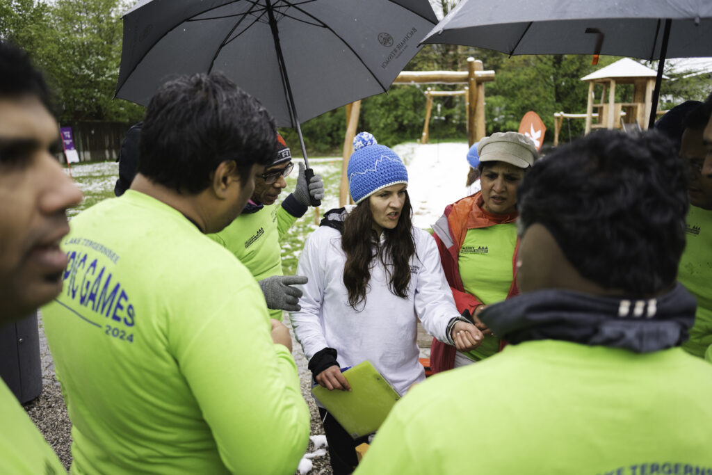 Mindfulness session during Prestige Group leadership retreat at Lake Tegernsee Germany 2024